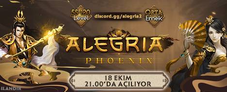 Alegria2 | International | Newschool | TR | - Metin2 PvP Server Banner | Official-Like | Max Lv 120
