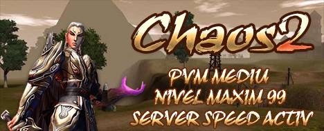 Chaos2 - STIL VECHI - PVM MEDIU - Metin2 PvP Server Banner | Official-Like | Max Lv 99