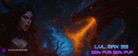 Draxis - 50% PVM - 50% PVP - Metin2 PvP Server Banner | Official-Like | Max Lv 120