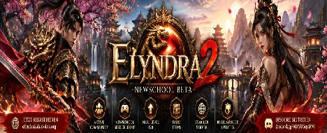 Elyndra2 – International Newschool | OpenBeta - Metin2 PvP Server Banner | Newschool | Max Lv 120