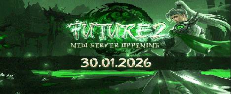 Future2 International 50% pvp 50% pvm - Metin2 PvP Server Banner | Middleschool | Max Lv 120