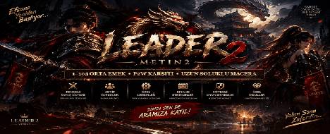 LEADER2 1-105 orta emek - Metin2 PvP Server Banner | PvP | Max Lv 105