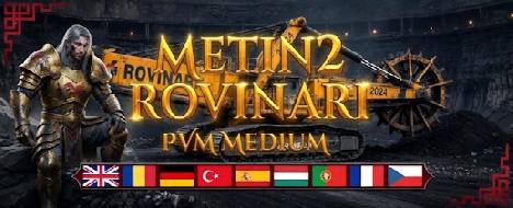 Metin2Rovinari PVM Medium - Metin2 PvP Server Banner | Middleschool | Max Lv 99