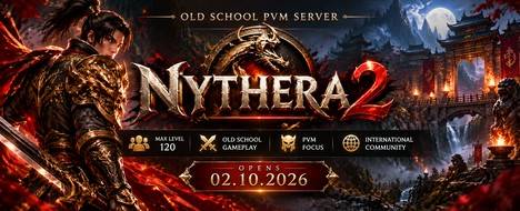 Nythera2 - Oldschool PvM | International - Metin2 PvP Server Banner | Oldschool | Max Lv 120