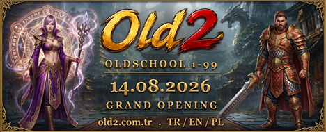 Old2 - Oldschool 1-99 | 🔥 Açılış 14.08.2026 - Metin2 PvP Server Banner | Oldschool | Max Lv 99