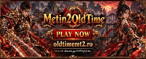 OldTimeMt2-PVM EASY LVL250 - Metin2 PvP Server Banner | Oldschool | Max Lv 250