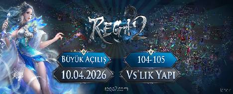 REGA2 HEM FARM HEM VSLİK SERVER - Metin2 PvP Server Banner | PvP | Max Lv 105