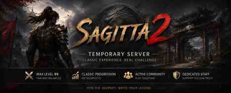 Sagitta2 Hard PvM - Metin2 PvP Server Banner | Oldschool | Max Lv 99