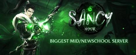 SANCY - NOOR - SERVERSTART 11.08 - Metin2 PvP Server Banner | Middleschool | Max Lv 150