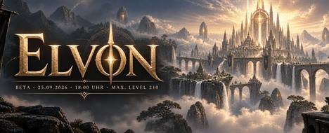 Elvion – German Beta from 25 September 2026, 18:00 CEST | Newschool · Level 210 - Metin2 PvP Server Banner | Newschool | Max Lv 210