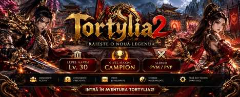 Tortylia2 - Metin2 PvP Server Banner | Middleschool | Max Lv 30