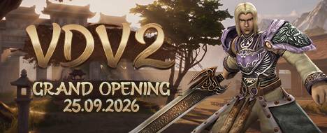 VDV2 | 25.09.2026 | QoL Sistemleri | Orta-Zor - Metin2 PvP Server Banner | Middleschool | Max Lv 99