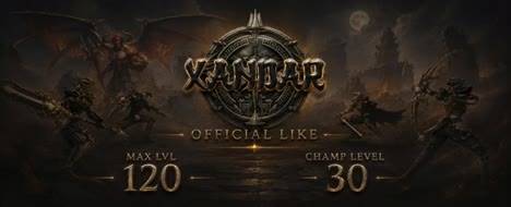 Xandar2 - Metin2 PvP Server Banner | Official-Like | Max Lv 120