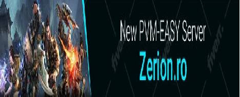 Zerion.Ro! The new Era - Metin2 PvP Server Banner | Official-Like | Max Lv 120